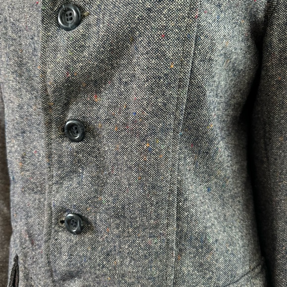 Vintage Grey Blazer Jacket - Picture 7 of 7